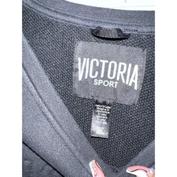 Victoria's Secret Womens Black Sweatshirt — XS - Picture 7 of 7